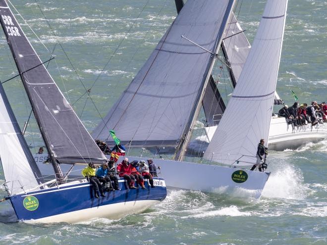 Day 1 – The Rolex Fastnet Race is 605nm of intense racing from start to finish © Quinag